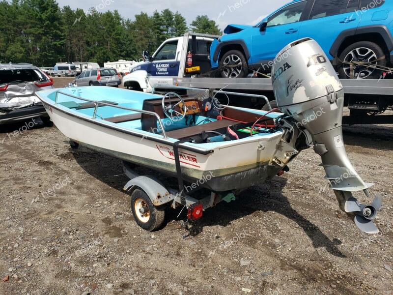 BOAT W/TRAILER 1998 blue   BWCN36951798 photo #4