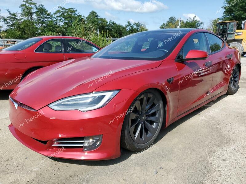 TESLA MODEL S 2019 red  electric 5YJSA1E23KF311772 photo #1