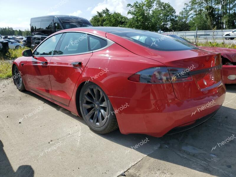 TESLA MODEL S 2019 red  electric 5YJSA1E23KF311772 photo #3