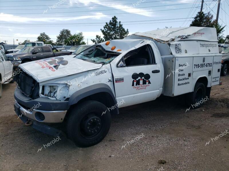 DODGE RAM 4500 S 2009 white chassis diesel 3D6WD66L69G549904 photo #1