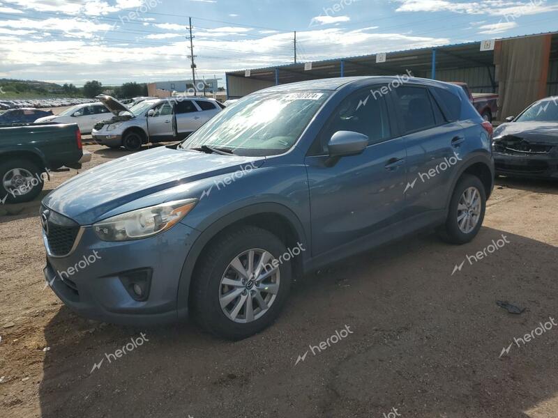 MAZDA CX-5 2015 blue  gas JM3KE4CYXF0436356 photo #1