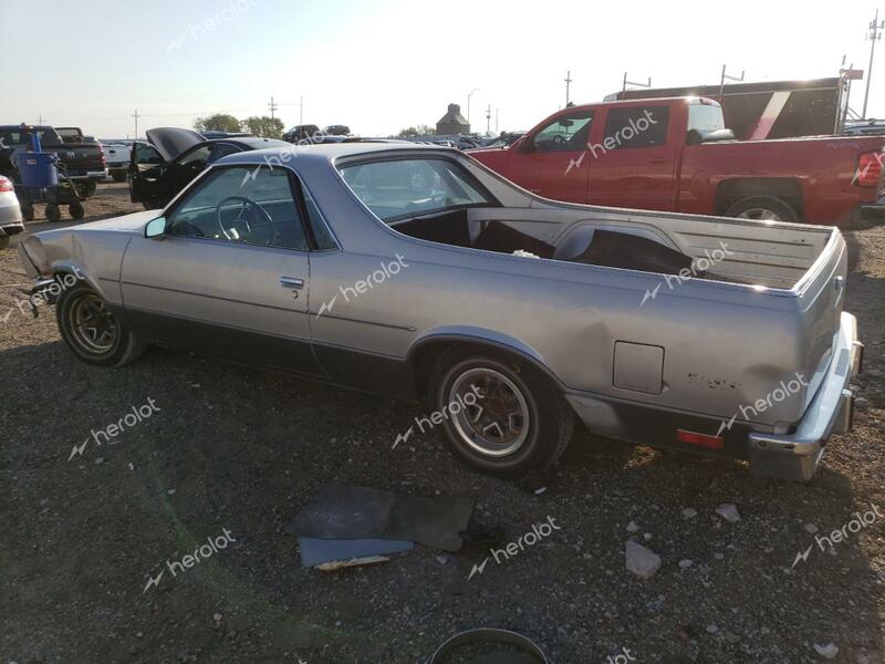 CHEVROLET EL CAMINO 1987 silver  gas 3GCCW80H1HS905822 photo #3