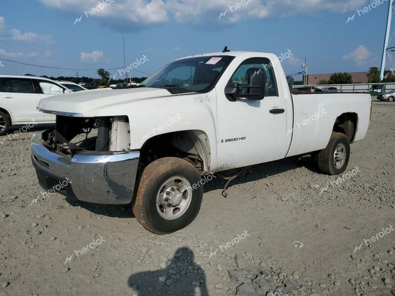 CHEVROLET SILVERADO 2009 white pickup diesel 1GCHC44669F170731 photo #1