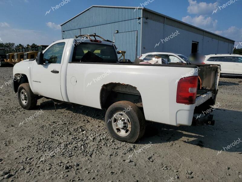 CHEVROLET SILVERADO 2009 white pickup diesel 1GCHC44669F170731 photo #3