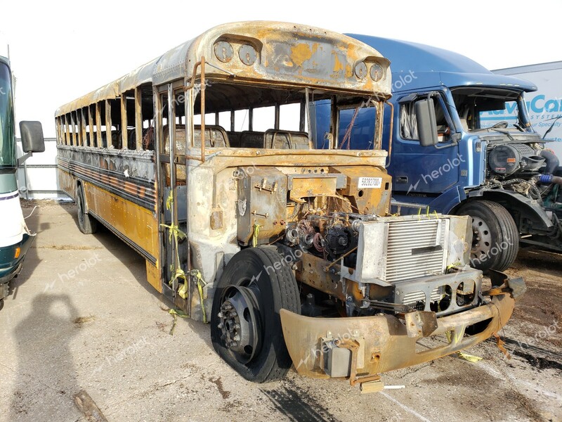 BLUE BIRD SCHOOL BUS 2021 yellow  diesel 1BAKGCSHXMF371141 photo #1