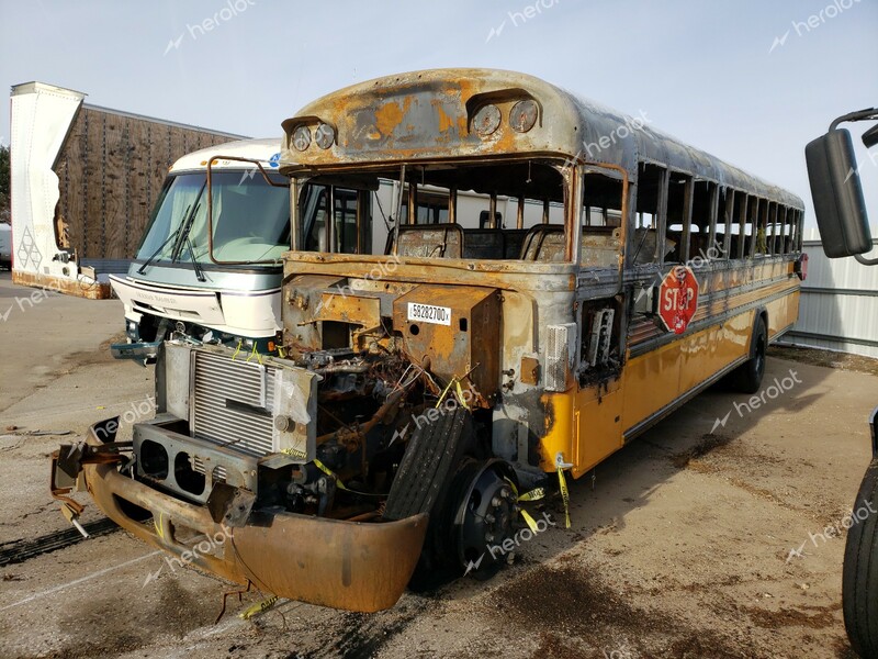 BLUE BIRD SCHOOL BUS 2021 yellow  diesel 1BAKGCSHXMF371141 photo #3