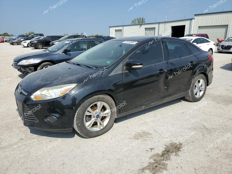 FORD FOCUS SE 2014 charcoal sedan 4d gas 1FADP3F24EL207753 photo #1