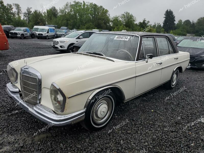 MERCEDES-BENZ 250S 1967 white   10801210038460 photo #1