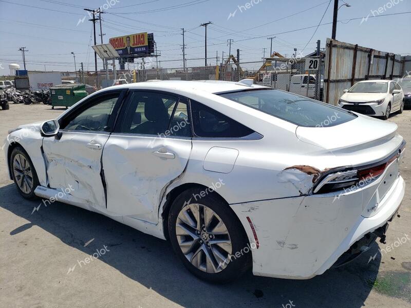 TOYOTA MIRAI XLE 2023 white  hydrogen fuel cell JTDAAAAA9PA007998 photo #3