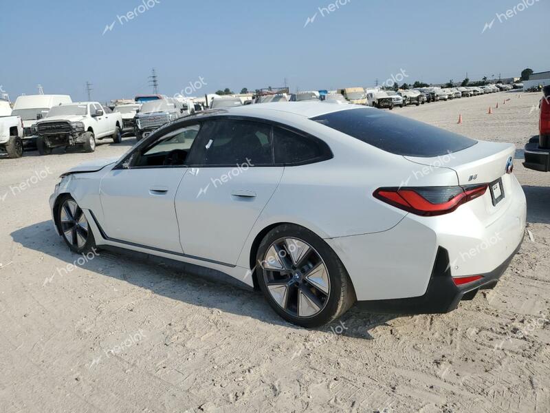 BMW I4 EDRIVE 2023 white  electric WBY73AW00PFN65261 photo #3