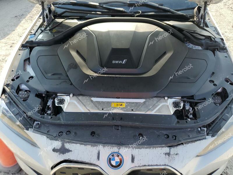 BMW I4 EDRIVE 2023 white  electric WBY73AW00PFN65261 photo #4