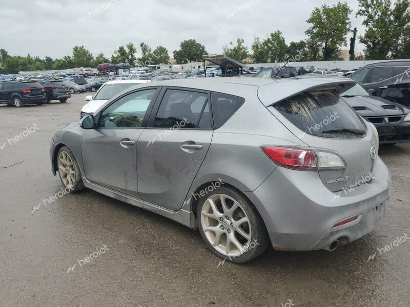 MAZDA SPEED 3 2010 silver hatchbac gas JM1BL1H30A1184789 photo #3