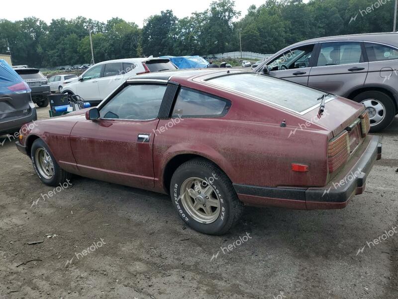 DATSUN 280ZX 1982 maroon  gas JN1HZ04SXCX454162 photo #3