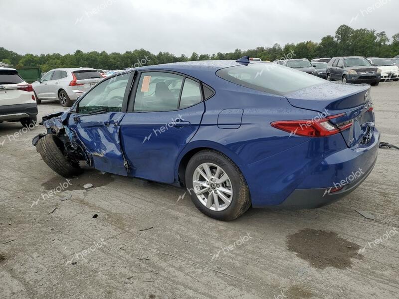 TOYOTA CAMRY XLE 2025 blue  hybrid engine 4T1DAACK4SU014153 photo #3