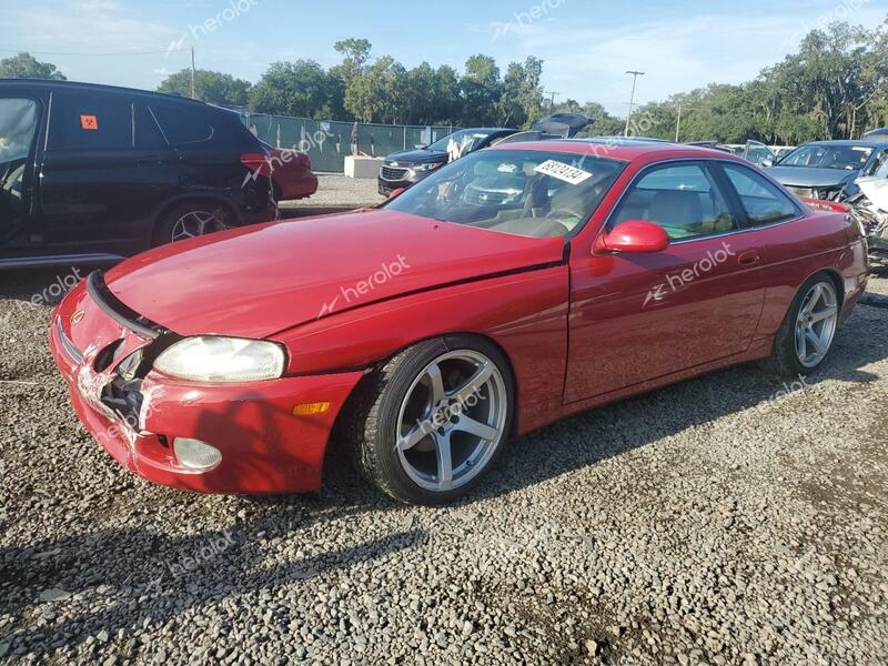 LEXUS SC 400 1997 red  gas JT8CH32Y2V0052312 photo #1