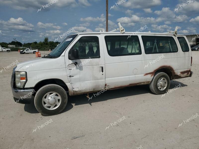 FORD ECONOLINE 2009 white  gas 1FBSS31LX9DA09344 photo #1