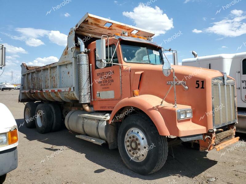 KENWORTH CONSTRUCTI 1994 orange tractor diesel 1XKDD99X9RJ629875 photo #1