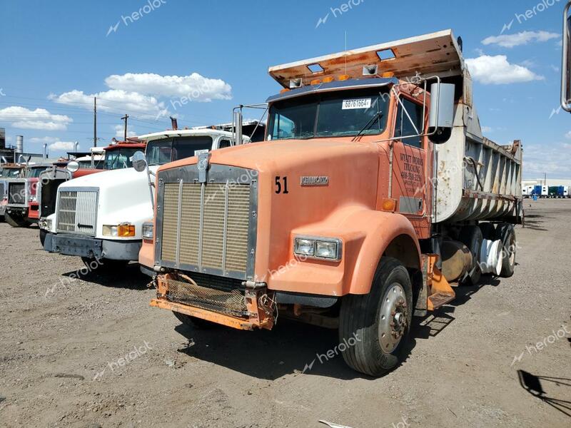 KENWORTH CONSTRUCTI 1994 orange tractor diesel 1XKDD99X9RJ629875 photo #3