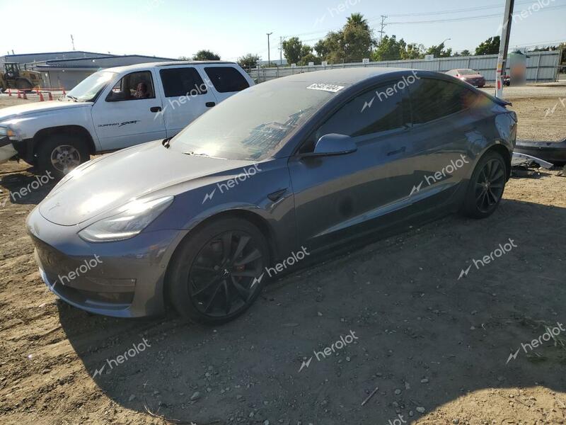 TESLA MODEL 3 2020 charcoal  electric 5YJ3E1EB9LF638090 photo #1