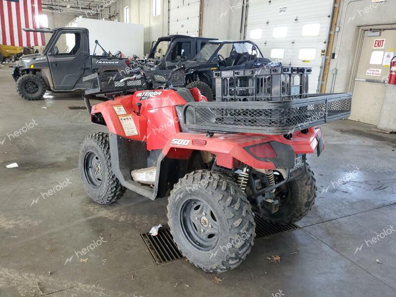 ATV AXIS 500 2018 red   RFB18ATV8JK6P2889 photo #4