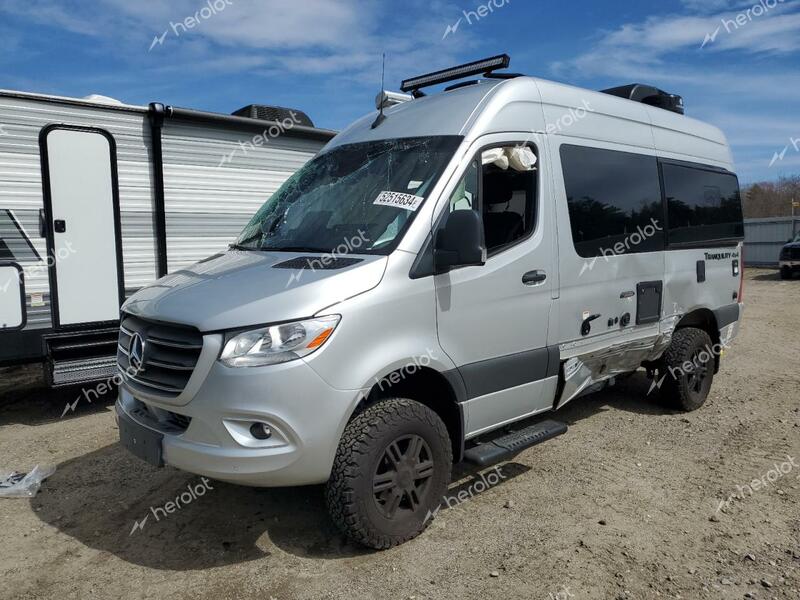 MERCEDES-BENZ SPRINTER 2 2022 silver  diesel W1X4EBVYXNP467874 photo #3