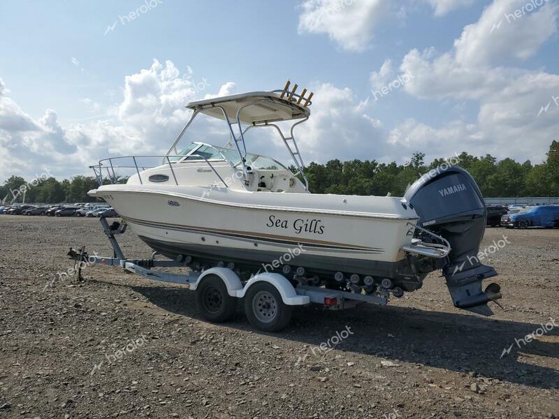 WELLS CARGO BOAT W/TRL 2002 white   WELANA01E102 photo #4