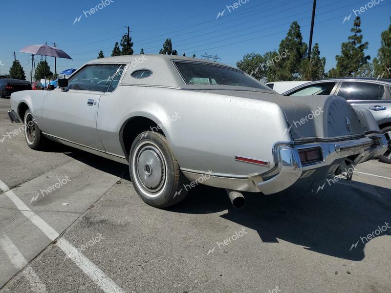 LINCOLN MARK IV 1973 silver   3Y89A911116 photo #3