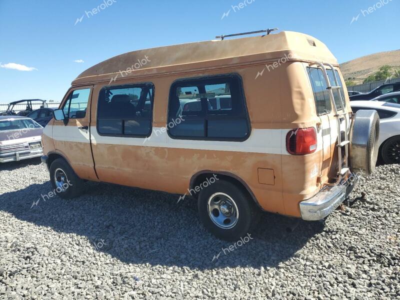 DODGE RAM VAN B2 1996 brown  gas 2B6HB21Y5TK129680 photo #3