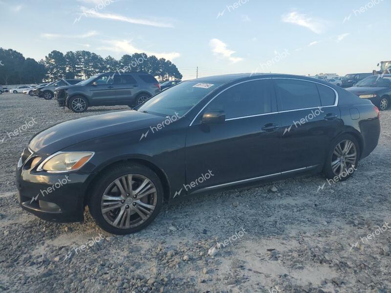 LEXUS GS 450H 2007 black  hybrid engine JTHBC96S475006263 photo #1