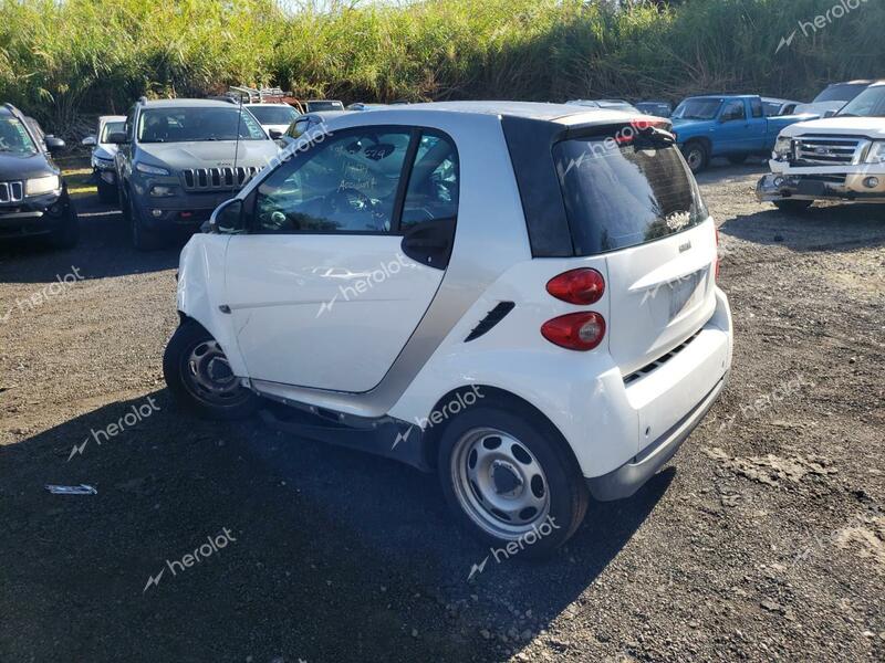 SMART FORTWO PUR 2012 white coupe gas WMEEJ3BA1CK577558 photo #3