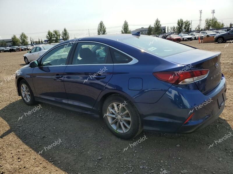 HYUNDAI SONATA SE 2018 blue  gas 5NPE24AF2JH626468 photo #3