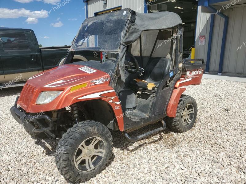 ARCTIC CAT ARTIC CAT 2009 orange   4UF09MPVX9T305573 photo #3