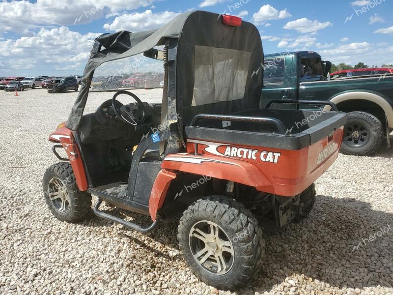 ARCTIC CAT ARTIC CAT 2009 orange   4UF09MPVX9T305573 photo #4