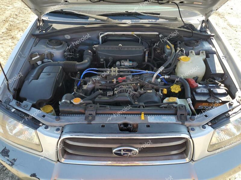 SUBARU FORESTER 2 2003 silver  gas JF1SG65653H763891 photo #4