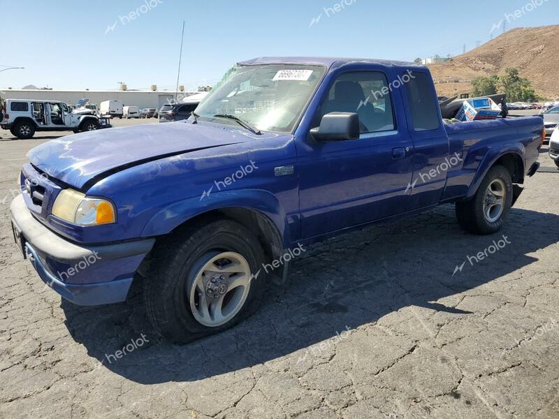 MAZDA B4000 CAB 2006 blue  gas 4F4ZR47E76PM05477 photo #1