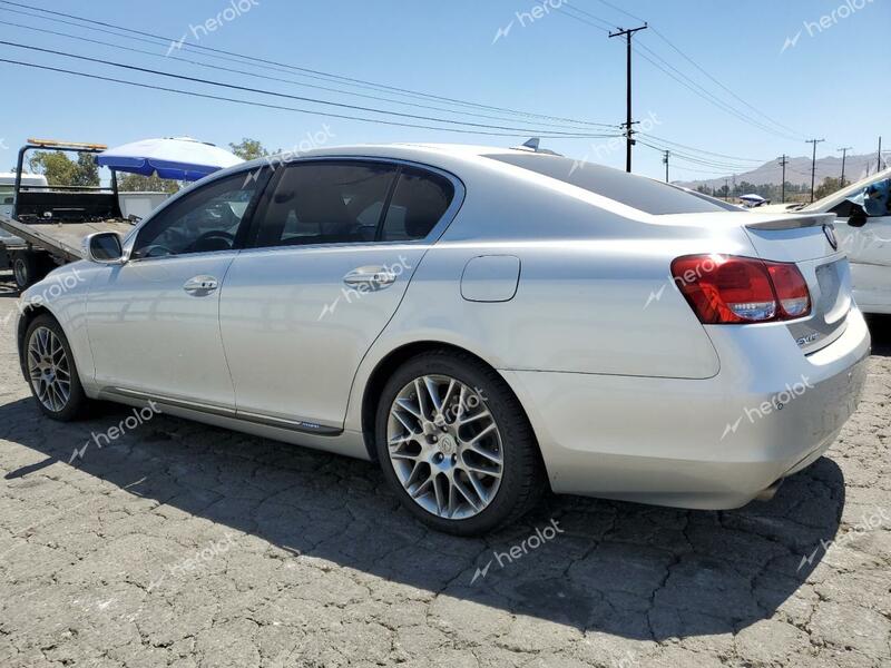 LEXUS GS 450H 2008 gray sedan 4d hybrid engine JTHBC96S185015214 photo #3