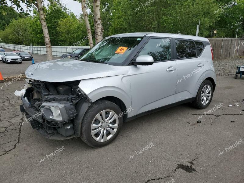 KIA SOUL LX 2020 silver  gas KNDJ23AU3L7109971 photo #1