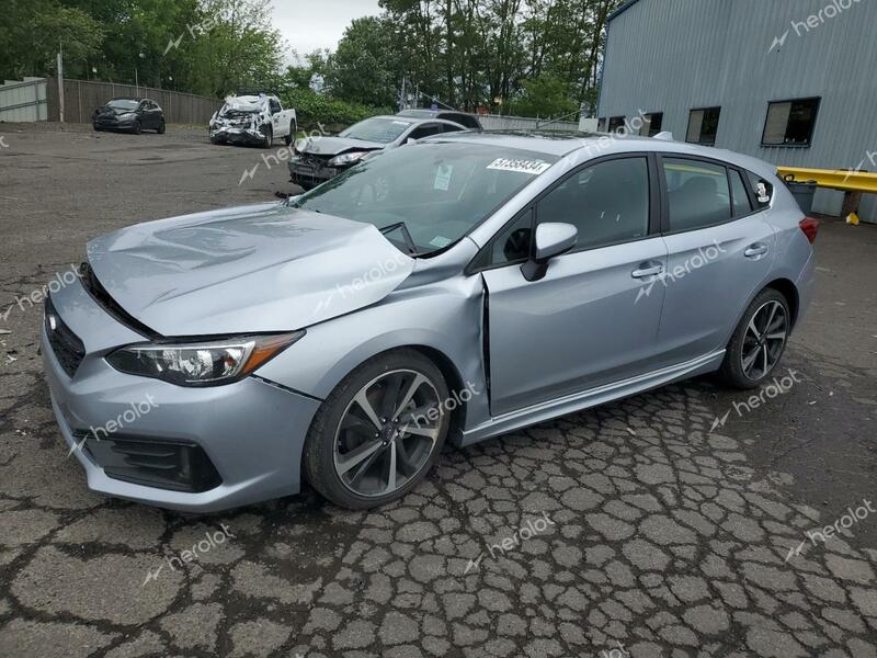 SUBARU IMPREZA SP 2020 silver  gas 4S3GTAM6XL3731225 photo #1