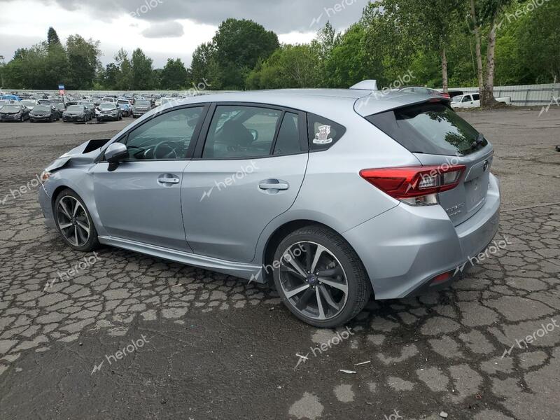 SUBARU IMPREZA SP 2020 silver  gas 4S3GTAM6XL3731225 photo #3