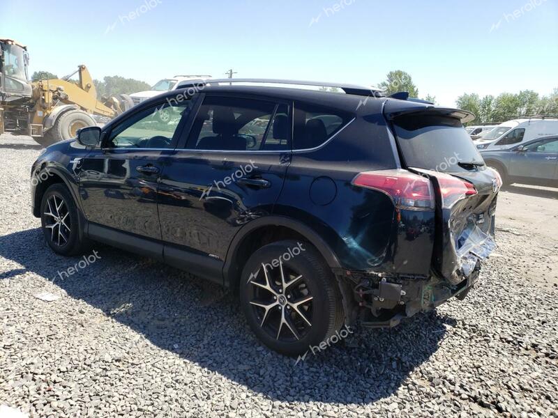 TOYOTA RAV4 HV SE 2017 blue  hybrid engine JTMJJREV7HD121459 photo #3