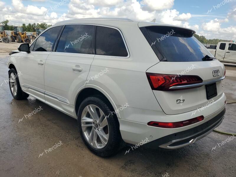 AUDI Q7 PREMIUM 2023 white  gas WA1ACBF76PD011464 photo #3