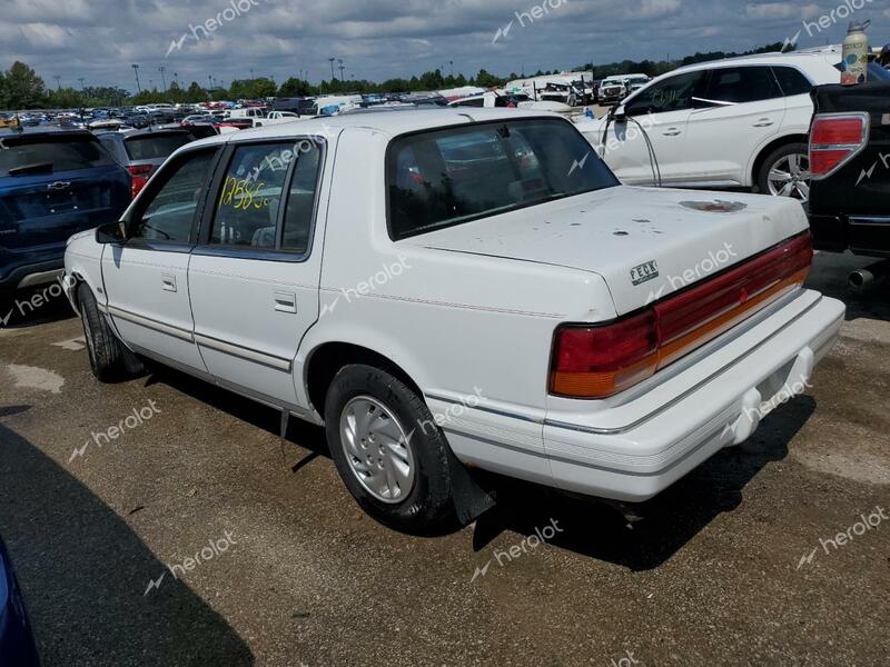 DODGE SPIRIT 1994 white  gas 1B3AA4633RF165711 photo #3