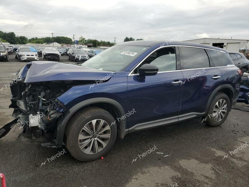 INFINITI QX60 PURE 2023 blue  gas 5N1DL1ES3PC370338 photo #1