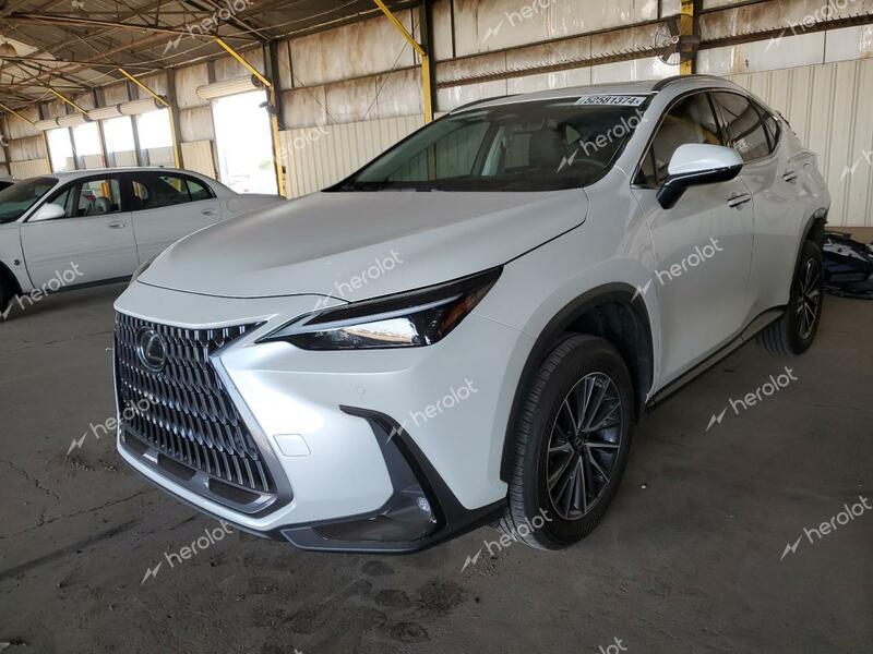 LEXUS NX 350H 2022 white  hybrid engine JTJGKCEZ0N5001335 photo #1