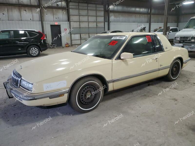 BUICK RIVIERA 1993 beige  gas 1G4EZ13L8PU402922 photo #1