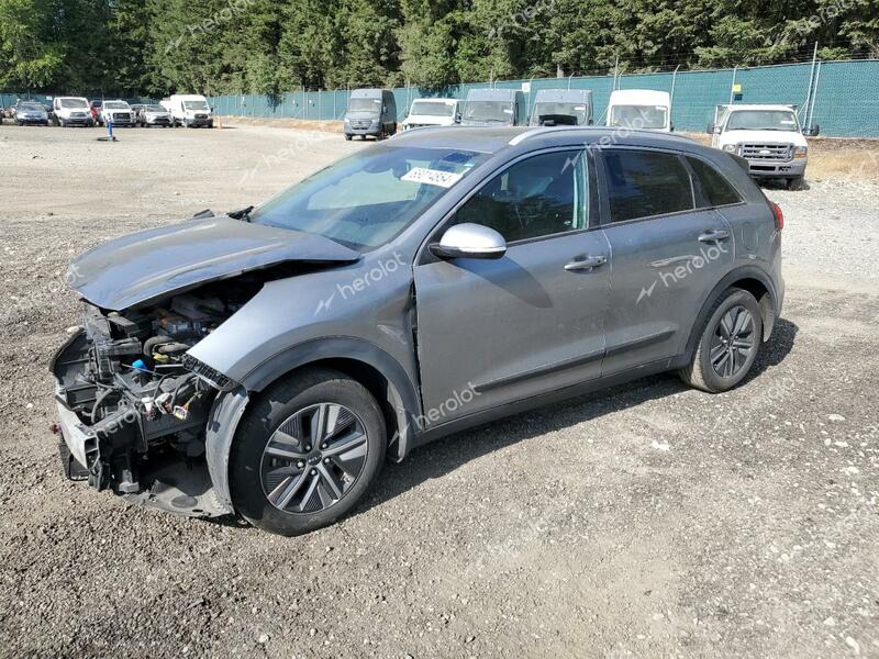 KIA NIRO EX PR 2022 silver  hybrid engine KNDCE3LC8N5493765 photo #1