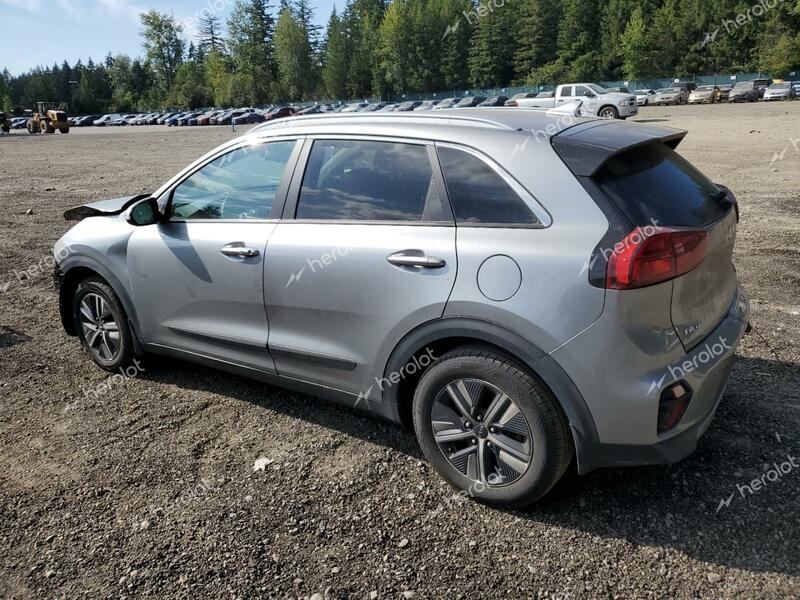 KIA NIRO EX PR 2022 silver  hybrid engine KNDCE3LC8N5493765 photo #3