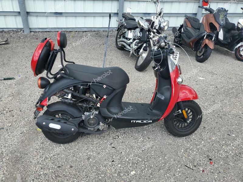 YNGF SCOOTER 2022 red   LL0TCAPE5NG003668 photo #4