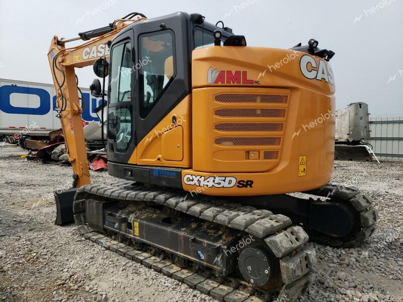 CASE EXCAVATOR 2024 orange   DAC145K7NPS7E2825 photo #4