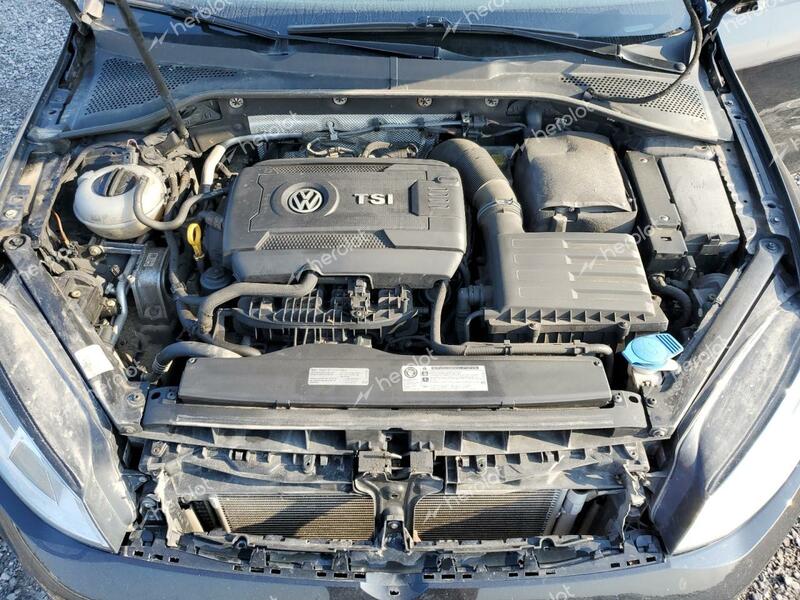 VOLKSWAGEN GOLF S/SE 2016 black hatchbac gas 3VW217AU9GM048875 photo #4